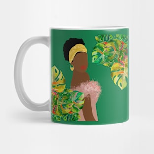 Monstera woman 1 Mug